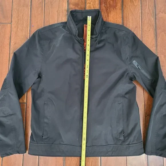 G-Lab Jacket Men's XL Moto Vest Liner Hooded Commander Outdoor Black